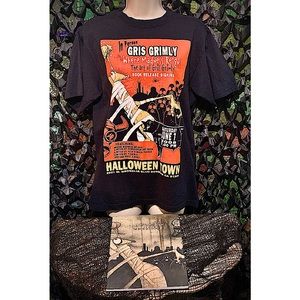 SIGNED Gris Grimly Book & Shirt from Release “Where Madness Reigns”